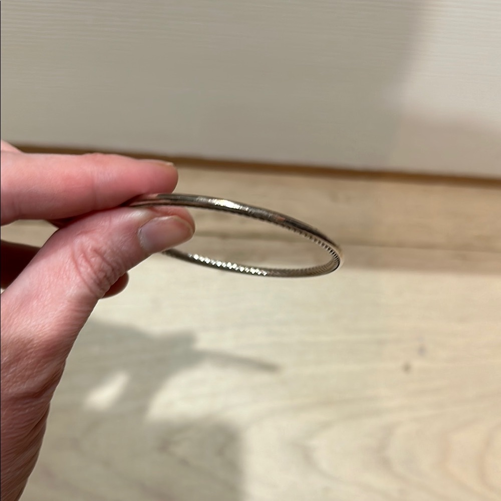 David Yurman sterling silver cable bangle